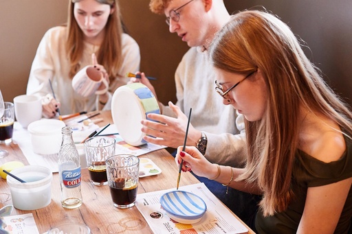 After Work Pottery Painting Vrijdag 24 april 17u00 - 21u00